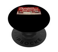 Natale nello stato del girasole Kansas PopSockets PopGrip Adesivo