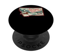 Natale nello stato del tesoro Montana PopSockets PopGrip Adesivo