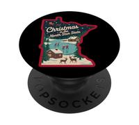 Natale nello stato della stella polare PopSockets PopGrip Adesivo