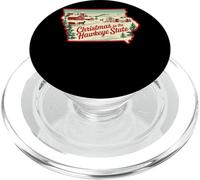 Natale nello Stato Occhio di Falco Festivo PopSockets PopGrip per MagSafe