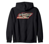 Natale nello Stato volontario Felpa con Cappuccio