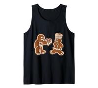 Natale Pan di Zenzero Regalo Il Suo Cuore Natale Canotta