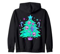 Natale Pastel Goth Spettrale Kawaii Pauroso Gothmas Felpa con Cappuccio