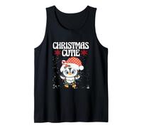 Natale Penguin Lover Uccello Senza Volo Carino Natale Cutie Canotta