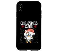 Natale Penguin Lover uccello senza volo carino Natale Cutie Custodia per iPhone XS Max