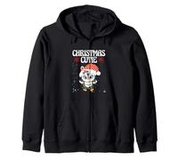 Natale Penguin Lover Uccello Senza Volo Carino Natale Cutie Felpa con Cappuccio