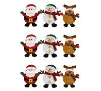 Natale Posate Supporti Babbo Pupazzo Renna Coltello Forchetta Borsetta Tavolo