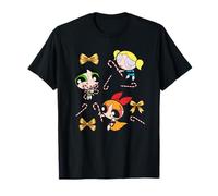 Natale Powerpuff Girls Bow And Candy Maglietta