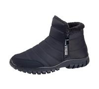 Natale Regali Stivali Neve Caldi Pelliccia Stivali Da Invernali Outdoor Impermeabili Scarpe Da Neve Casual Stringate Stivaletti Scarpe Da Inverno Stivaletti Da Neve Scarpe Da Neve Uomo Impermeabili 42
