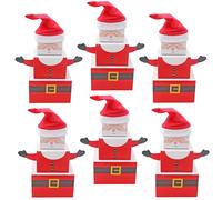 Natale Regalo Scatole 3 Confezione Accatastate Babbo con Cappello E Bracci Set 6