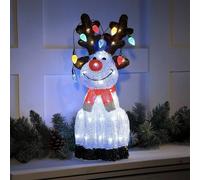 Natale Renna Esterno Interno Decorazione LED - Varie Taglie & Forme