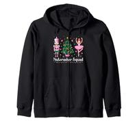 Natale Schiaccianoci Squad Balletto Donne Ragazze Ragazze Felpa con Cappuccio