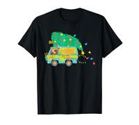 Natale Scooby Doo Mystery Machine Christmas Tree Maglietta