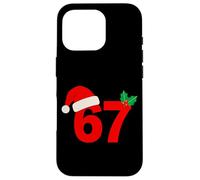Natale Sei Sette Meme 67 Grafica Umoristica Festiva Custodia per iPhone 16 Pro
