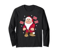 Natale Snow White And Seven Dwarfs Grumpy Maglia a Manica