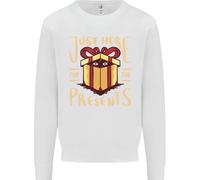 Natale Solo Qui Per I Regali Maglione Divertente Per Bambini