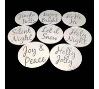 Natale Sottobicchiere Specchio Set