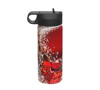 Natale Stampa Magica Viaggio 18oz Sport Isolato Bollitore Bottiglia di Acqua Bollitore In Acciaio Inox Bollitore Tazza Portatile