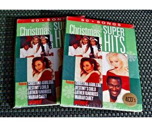 Natale Super Hits / Mariah Carey, Destiny's Child, Ecc. (4CD, 2010, BMG) Nuovo