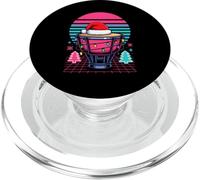 Natale Synthwave Timpani Tamburi A Caldaia PopSockets PopGrip per MagSafe