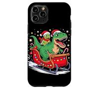 Natale Tartaruga Marina Slitta T-Rex Dinosauro Tartarughe Custodia per iPhone 11 Pro