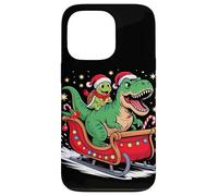 Natale Tartaruga Marina Slitta T-Rex Dinosauro Tartarughe Custodia per iPhone 13 Pro