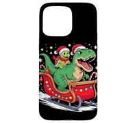 Natale Tartaruga Marina Slitta T-Rex Dinosauro Tartarughe Custodia per iPhone 15 Pro Max