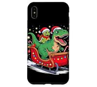 Natale Tartaruga Marina Slitta T-Rex Dinosauro Tartarughe Custodia per iPhone XS Max
