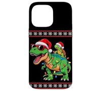 Natale Tartaruga Marina T-Rex Dinosauro Tartarughe Custodia per iPhone 14 Pro Max