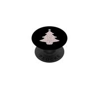 Natale tema baseball amore palle a forma di albero PopSockets PopGrip Adesivo