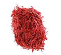 Natale Tessuto Tagliuzzato Carta per Regalo Borsa Cesto Rosso 25g