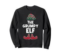 Natale The Grumpy Elf Pigiama - Natale L'elfo Brontolo Felpa