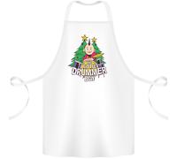 Natale The Little Drummer Ragazzo Divertente Cotone Grembiule 100% Biologico