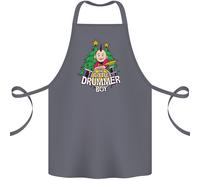 Natale The Little Drummer Ragazzo Divertente Cotone Grembiule 100% Biologico