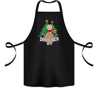 Natale The Little Drummer Ragazzo Divertente Cotone Grembiule 100% Biologico