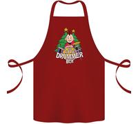 Natale The Little Drummer Ragazzo Divertente Cotone Grembiule 100% Biologico