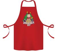Natale The Little Drummer Ragazzo Divertente Cotone Grembiule 100% Biologico