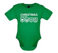 Natale To Do List - Bambino T-Shirt / Body - Divertente Secret Babbo Love