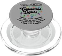 Natale Ufficio Coworker come le luci non funzionano luminoso PopSockets PopGrip per MagSafe