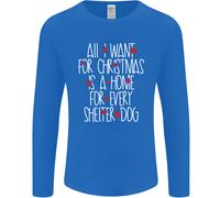 Natale Un Casa per Ogni Shelter Cane Uomo Maniche