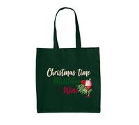 Natale, Vischio E Vino - Borsa In Tela - Canzone Cliff Richard Xmas