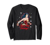 Natale Wonder Woman Saving The Holidays Maglia a Manica