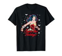 Natale Wonder Woman Saving The Holidays Maglietta