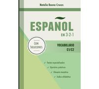 Natalia Baena Cruces Español en 3-2-1 (Tascabile) Español en 3-2-1