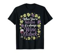 Natalia Personalized Women's Gift Custom Natalia Maglietta
