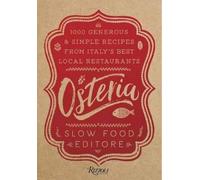 Natalie Danford Slow Food Editore Osteria (Copertina rigida)