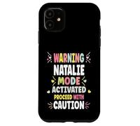 NATALIE Personalized Women's Gift Custom NATALIE Custodia per iPhone 11