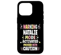 NATALIE Personalized Women's Gift Custom NATALIE Custodia per iPhone 16 Pro