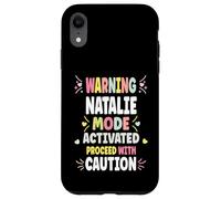 NATALIE Personalized Women's Gift Custom NATALIE Custodia per iPhone XR