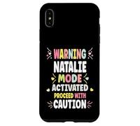 NATALIE Personalized Women's Gift Custom NATALIE Custodia per iPhone XS Max